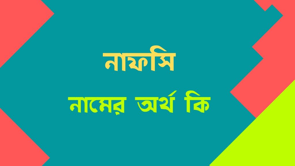 নাফসি নামের অর্থ কি - আরবি ইসলামিক ও বাংলা অর্থ - ই বাংলা