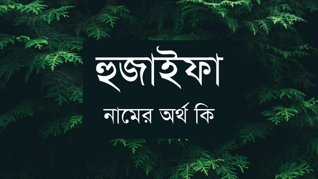 হুজাইফা নামের অর্থ কি? হুযাইফা নামের ইসলামিক অর্থ জানুন - ই বাংলা