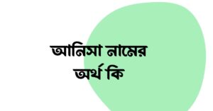 আনিসা নামের অর্থ কি () আনিসা নামের অর্থ কি ()