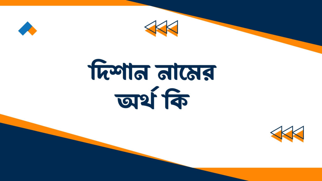 দিশান নামের অর্থ কি ()