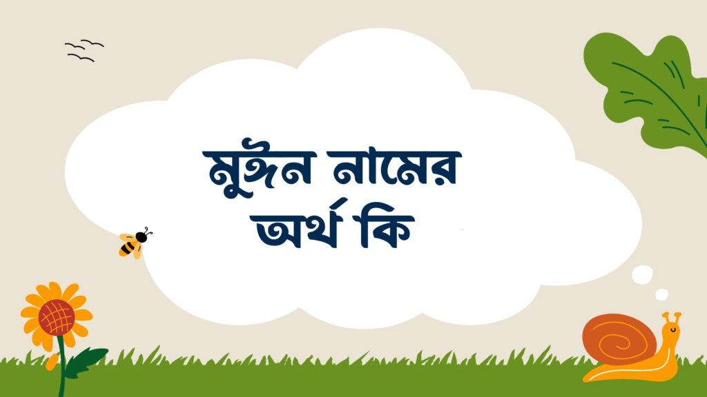 মুঈন নামের অর্থ কি মুঈন নামের অর্থ কি