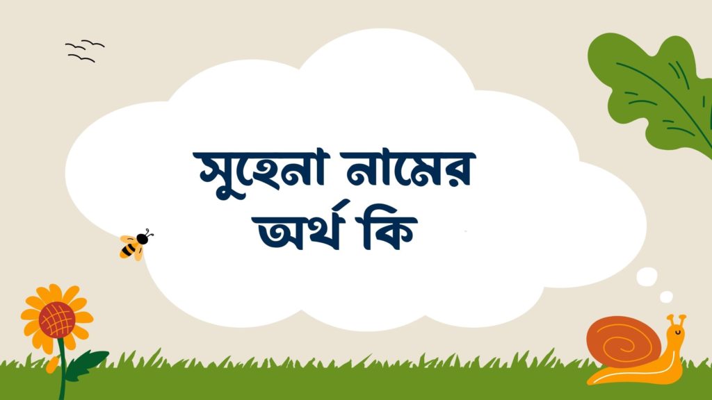 সুহেনা নামের অর্থ কি সুহেনা নামের অর্থ কি