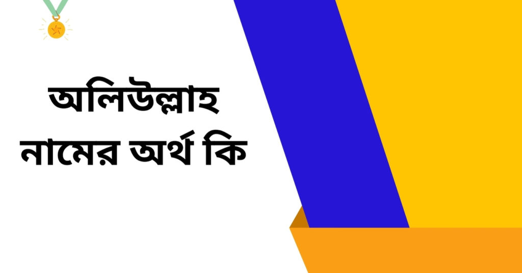 অলিউল্লাহ নামের অর্থ কি ()
