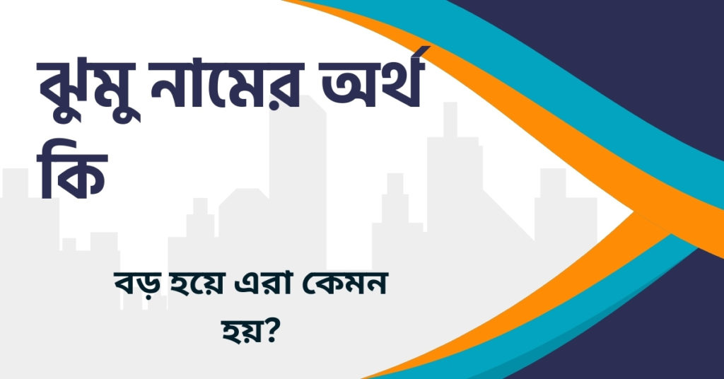 ঝুমু নামের অর্থ কি ঝুমু নামের অর্থ কি